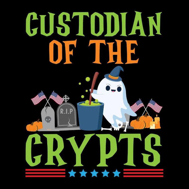 Custode de la crypte Gardien de l’école Halloween