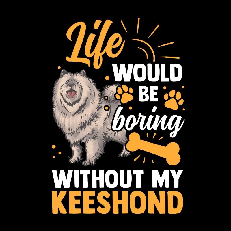 Would be boring without Wolfsspitz German Spitz