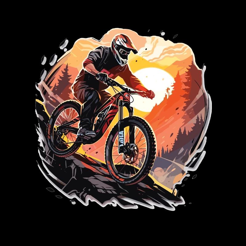 Vélo de montagne de descente