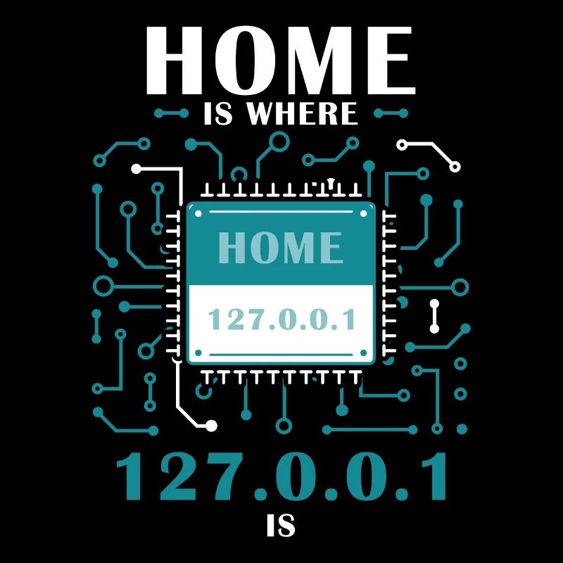 Home Is Where Localhost is Funny Computer Tech Pro