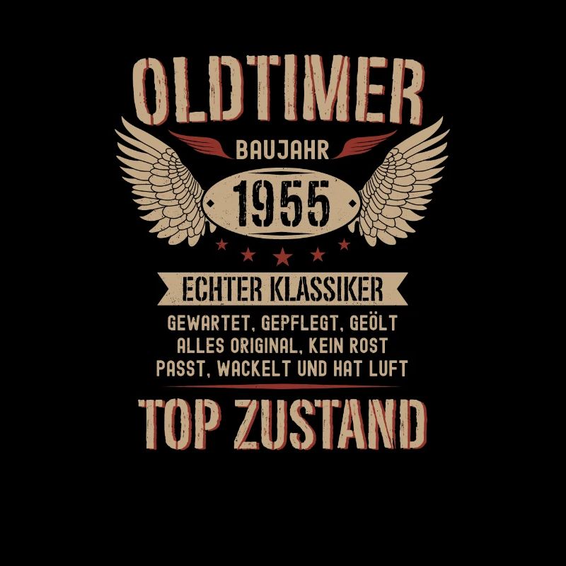 69. Geburtstag 69 Jahre Oldtimer Geschenk 1955