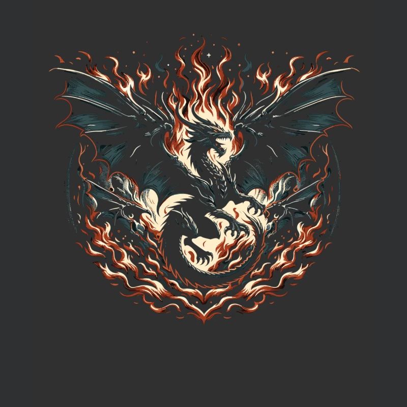 Feuerdrache des Dunklen Sturms