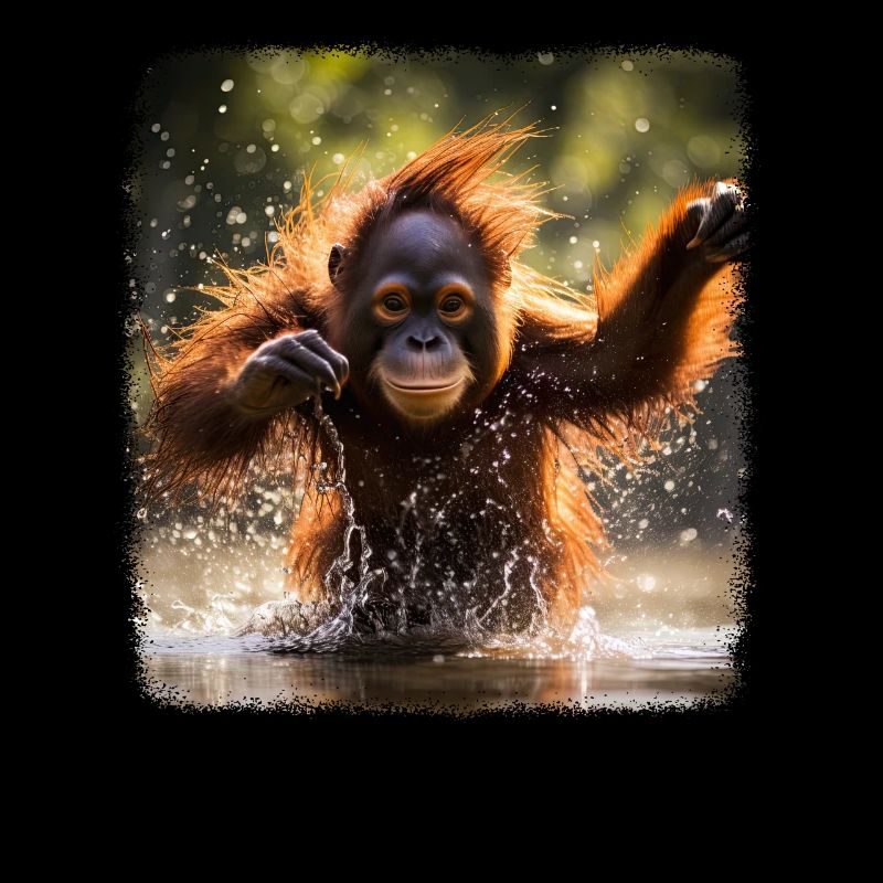 Orangs-outans réalistes Orangs-outans