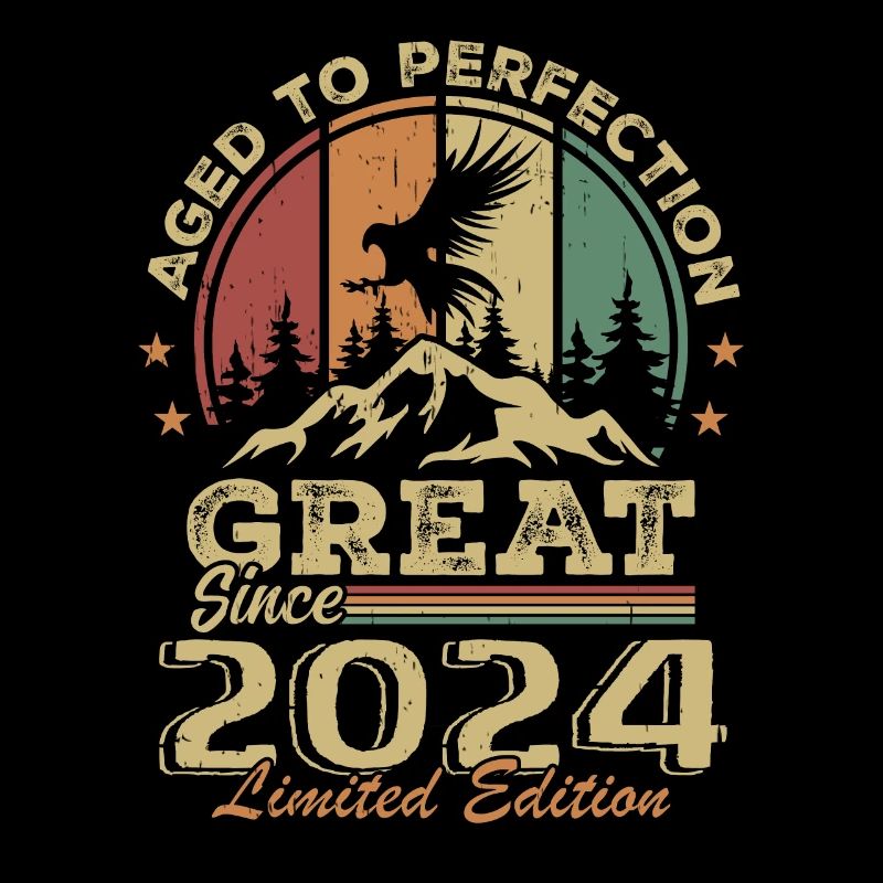 Vintage Geburtstag 2024 - Retro Geschenkidee 2024