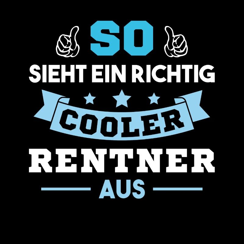 So sieht ein richtig cooler Rentner aus Pensioner