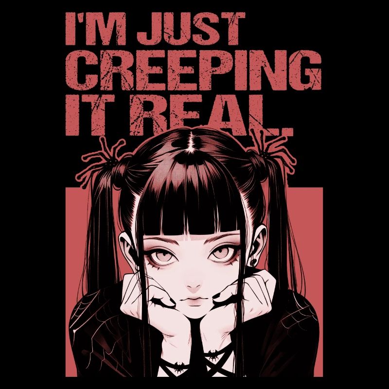 Creeping It Real Gothic Anime Soft Grunge Emo Otak