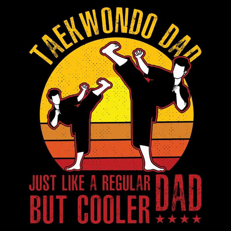 Papa taekwondo comme un papa normal mais plus cool