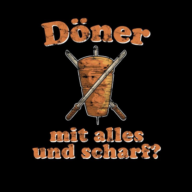 Döner mit alles und scharf