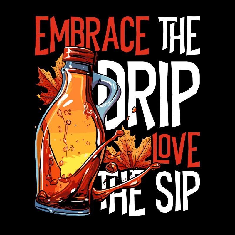 Sirop d’érable Sève d’érable Étreindre l’amour la gorgée