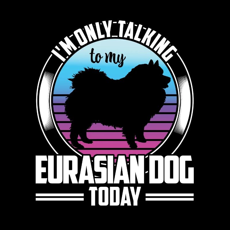 Rede nur mit Eurasier Eurasian Spitz