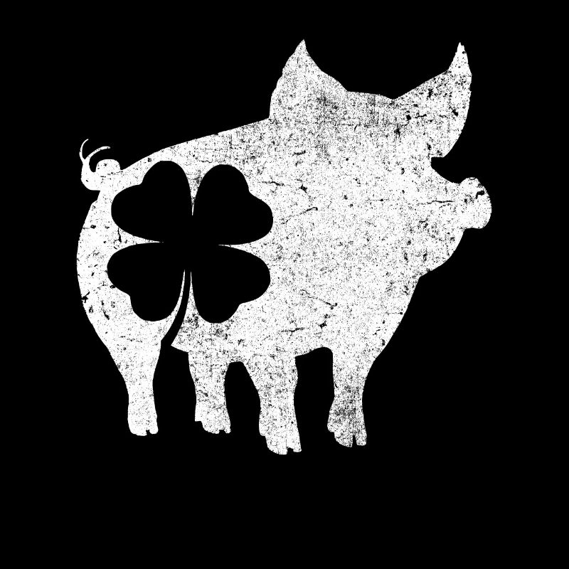 Kleeblatt Schwein