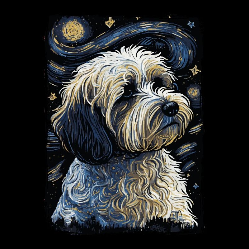 Havanese Starry Night