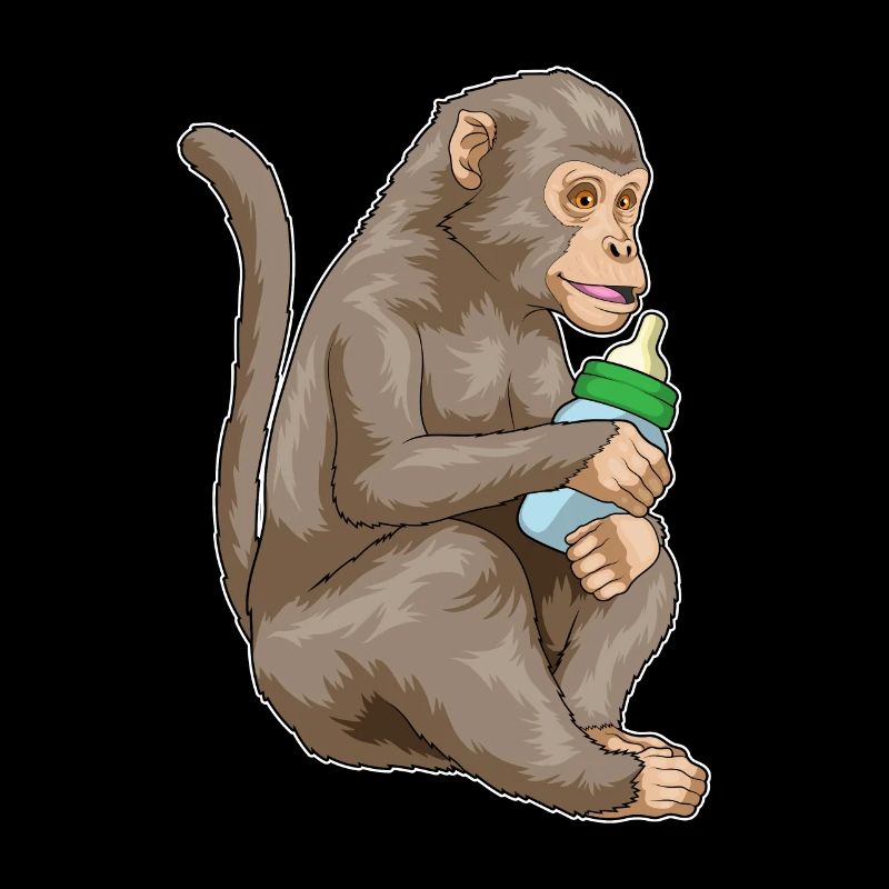 Monkey Baby Bottle