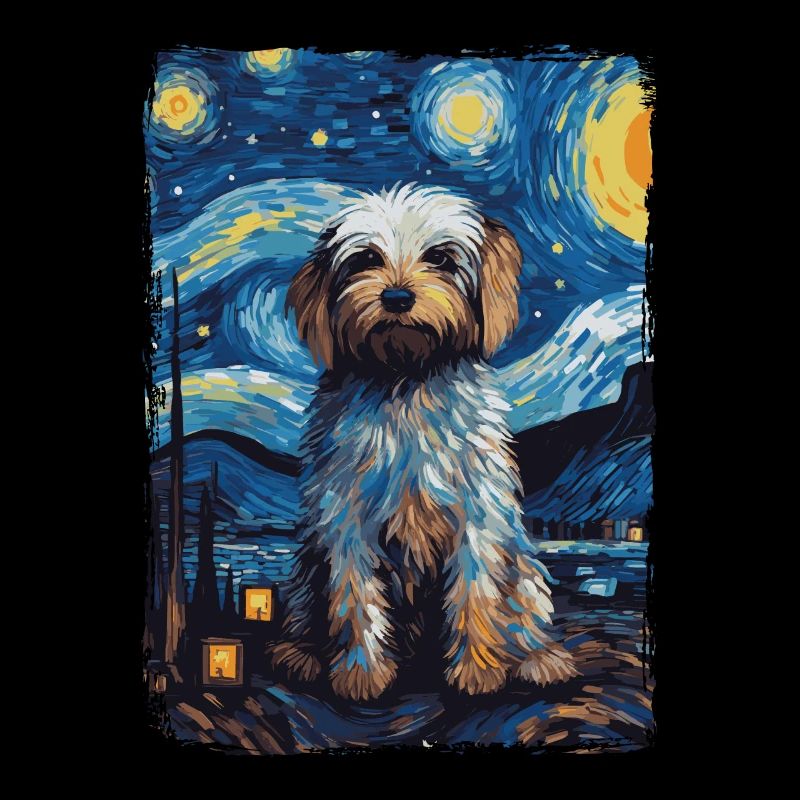 Havanese Starry Night