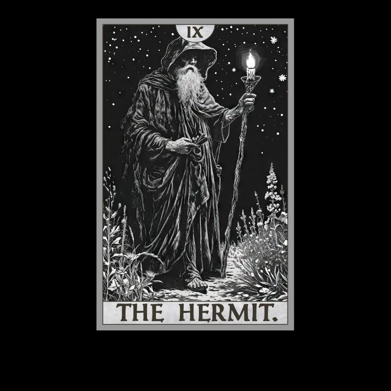 Tarotkarten Tarotkarte The Hermit Der Eremit