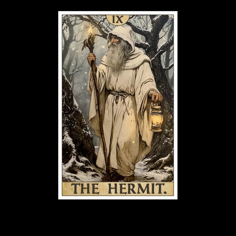 Tarotkarten Tarotkarte The Hermit Der Eremit