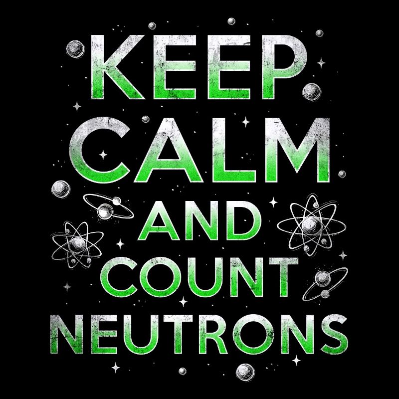 Nuclear Engineer Keep Calm And Count Neutrons