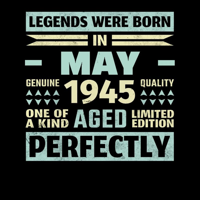 79th Birthday May Vintage 1945 Gift Idea