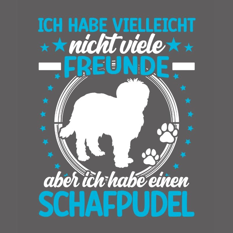 Le caniche mouton est mon caniche de troupeau ami