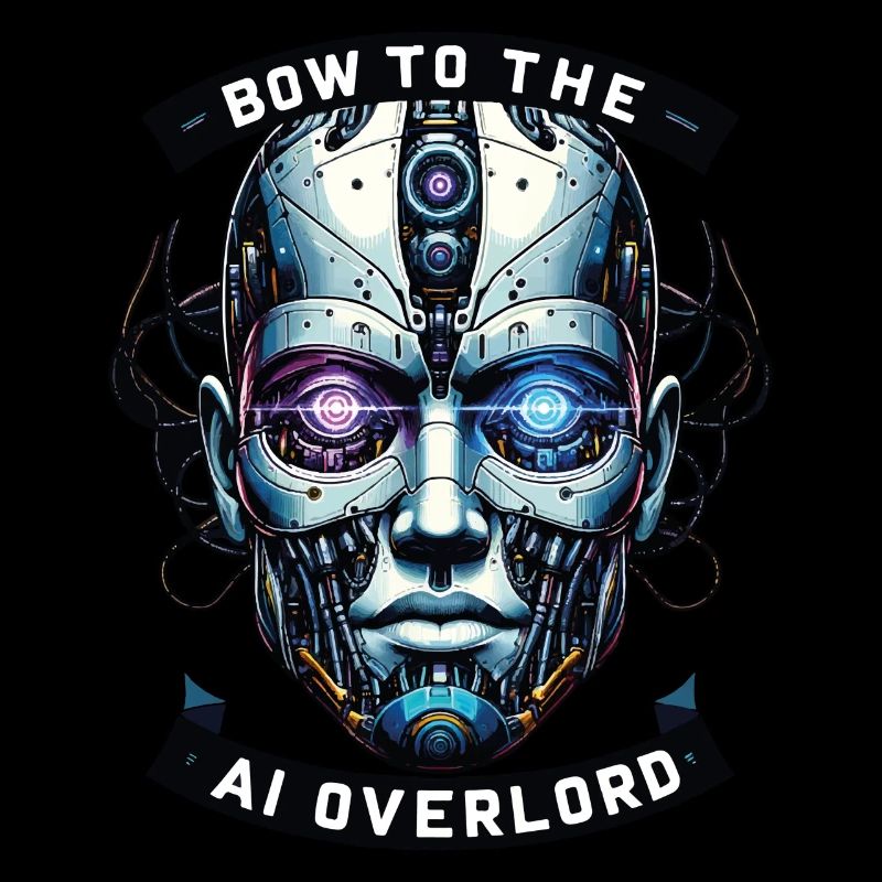 Inclinez-vous devant le seigneur de l’IA - Conception de cyborg.