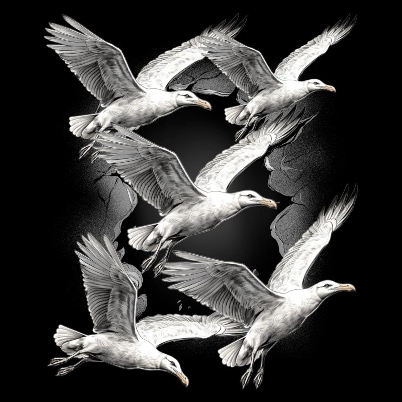 Seagulls Seagull Maritime Seabirds