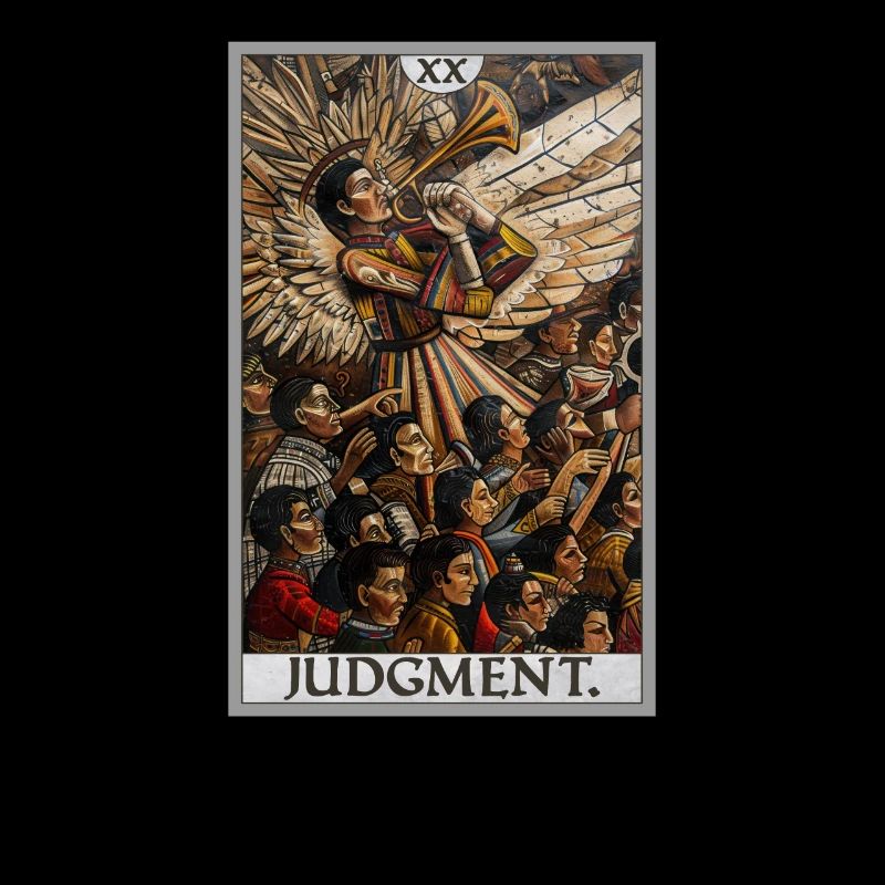Tarot Cards Tarot Card 20 Judgment Court