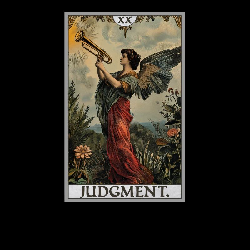 Tarot Cards Tarot Card 20 Judgment Court