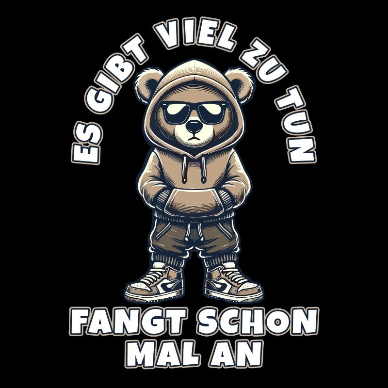 Lustiger Spruch Büro Chef Sarkasmus Teddybär