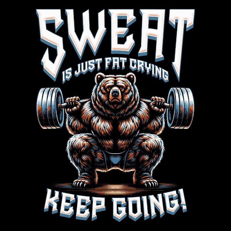 Beintraining Bodybuilder Sweat Is Just fat Crying