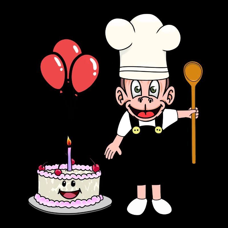 Monkey Monkey Birthday Baker Cake