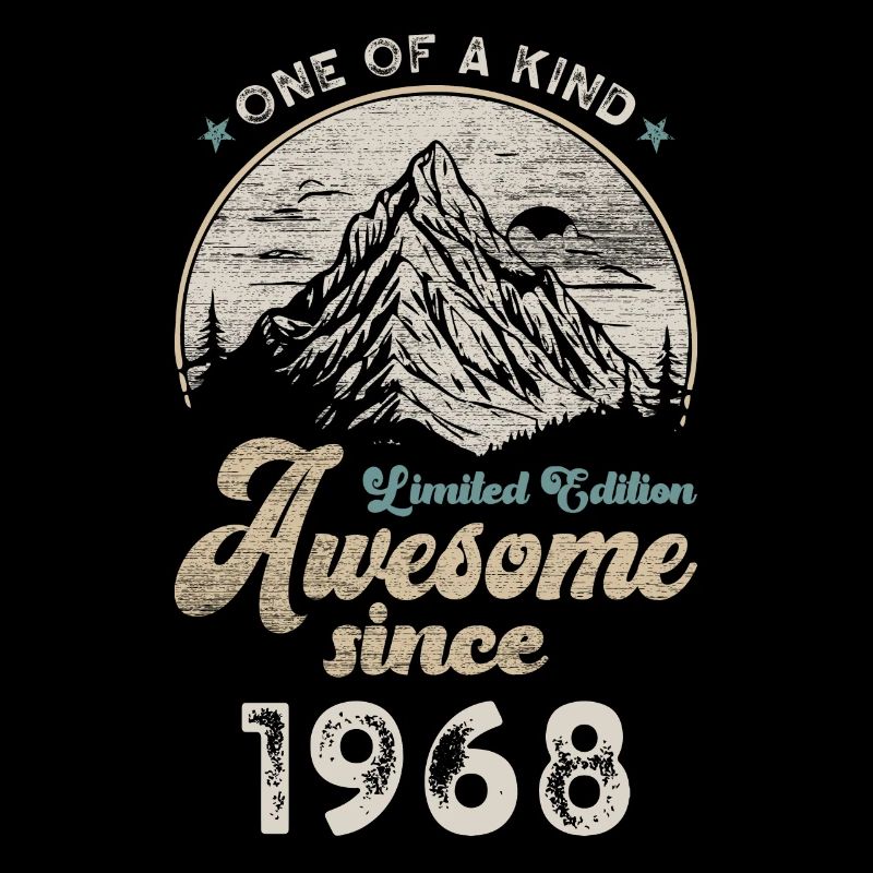 1968 Geburtstag Berge