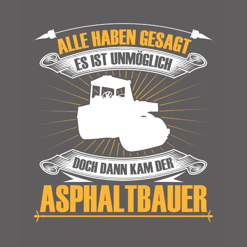 Asphalt construction is impossible Road construction