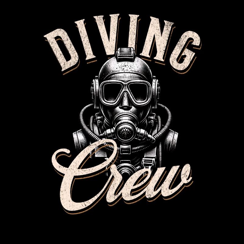 Tauchen Taucher Crew Team