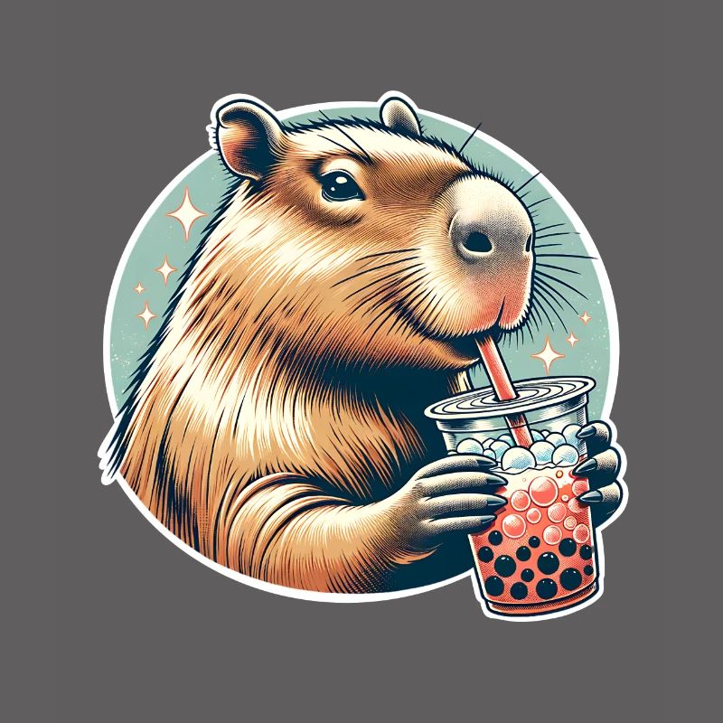 Capybara Bubble Tea