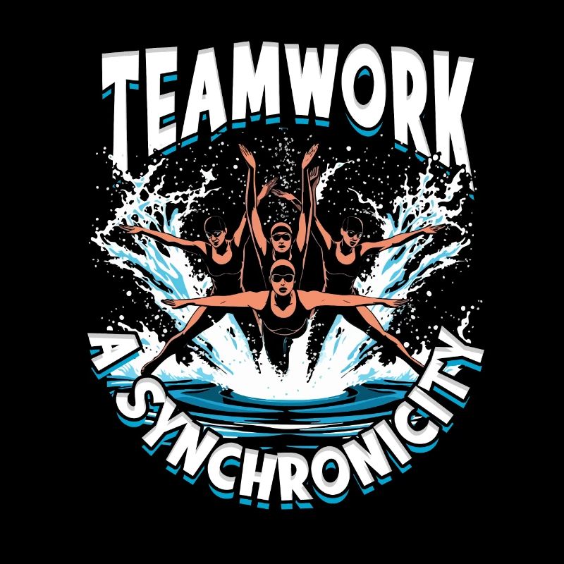 Synchronschwimmen Synchro Schwimmer