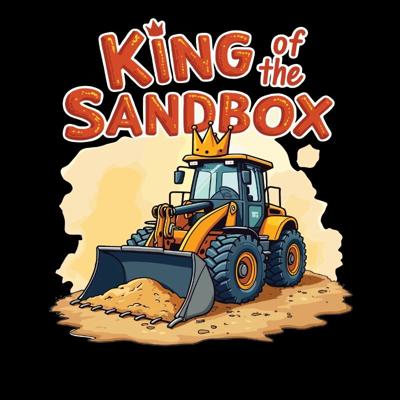 Roi du bac à sable - Funny Excavator Kids