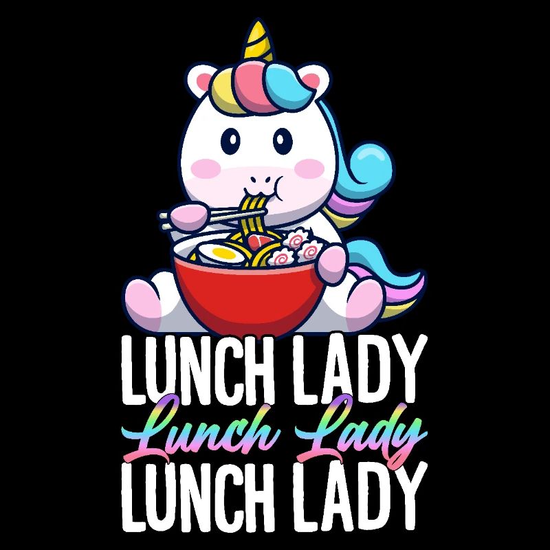 Lunch Lady Cafeteria Crew Design for