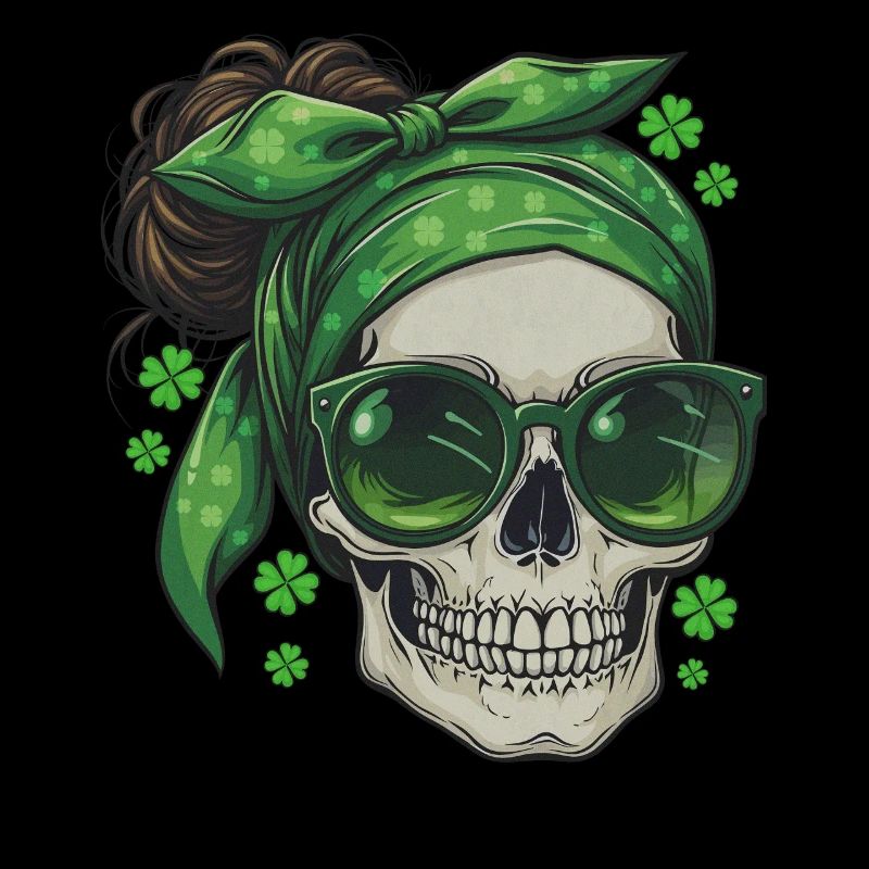 St Patricks Day Totenkopf