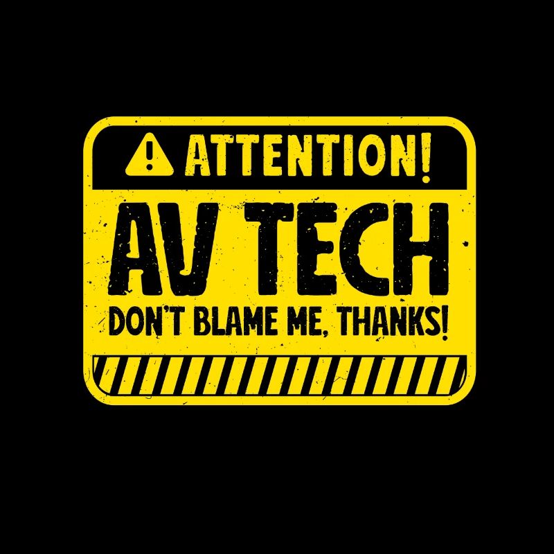 Technicien audiovisuel AV Tech