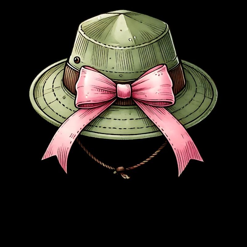 Coquette Bow Zookeeping Zookeeper Hat Pink