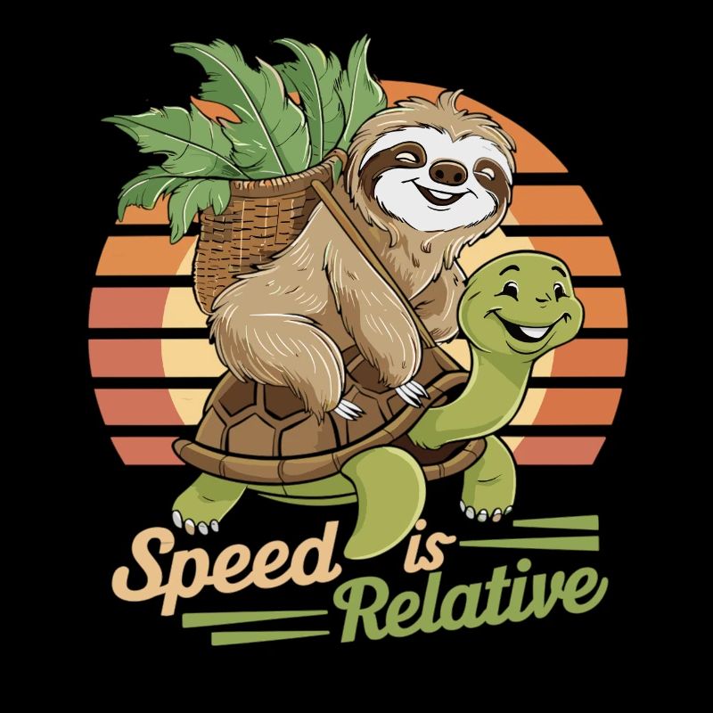 Sloth and Turtle – Speed is Relative