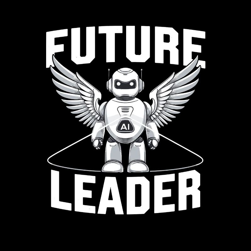 Future Leader AI Robot with Wings