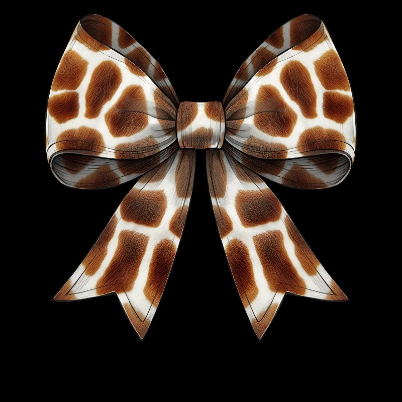 Coquette Bogen Giraffe Druck Mädchen Mutter