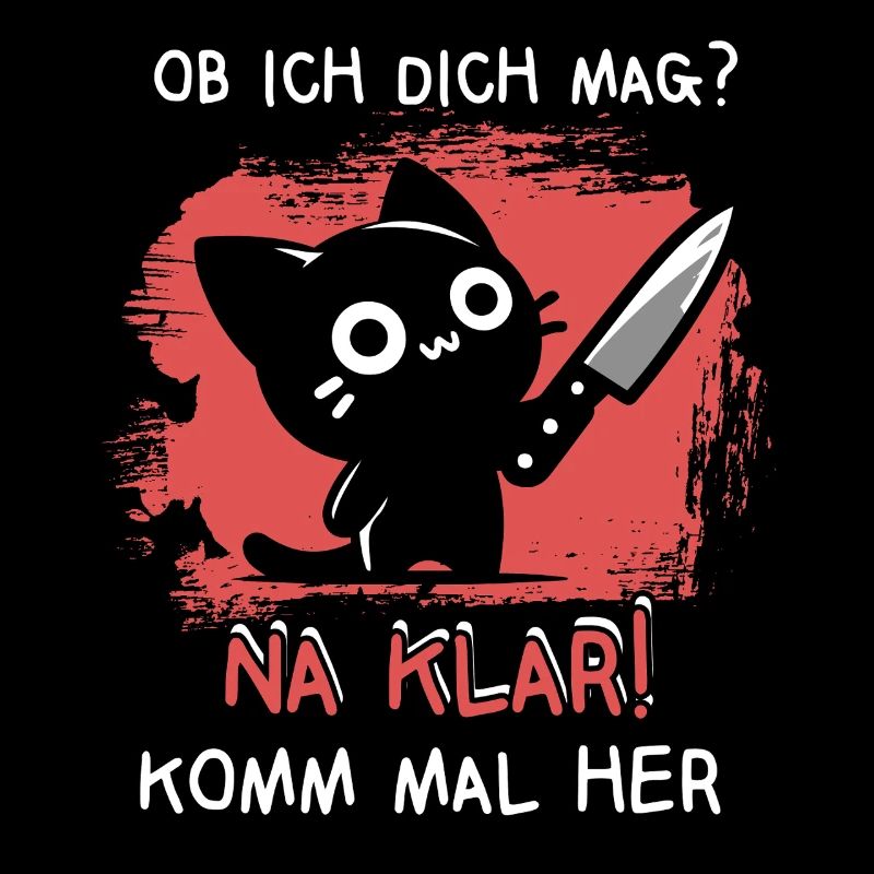 Na klar! – Süße Katze mit leichtem Blutdurst