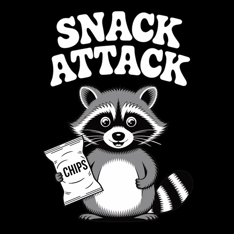 Chips et raton laveur