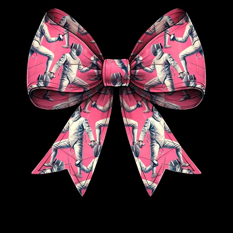 Coquette Bogen Fechten Fechter Pattern Mom