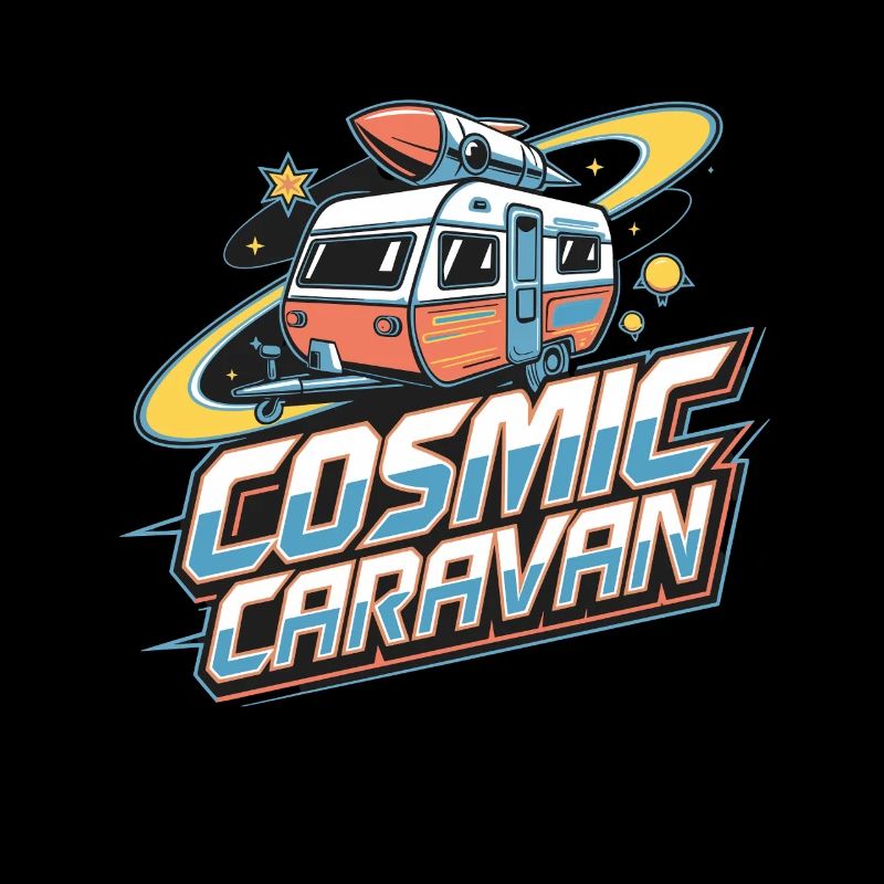 Caravane cosmique Aventure spatiale pour les explorateurs