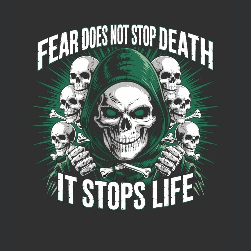 Fear Stops Life Grim Reaper