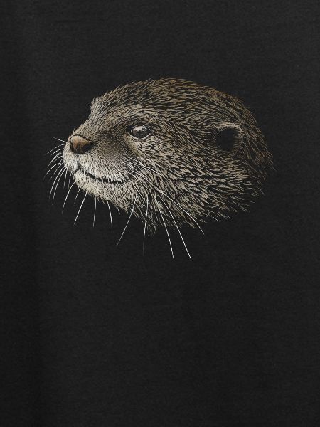 Otter drawing Cool expression Marten gift