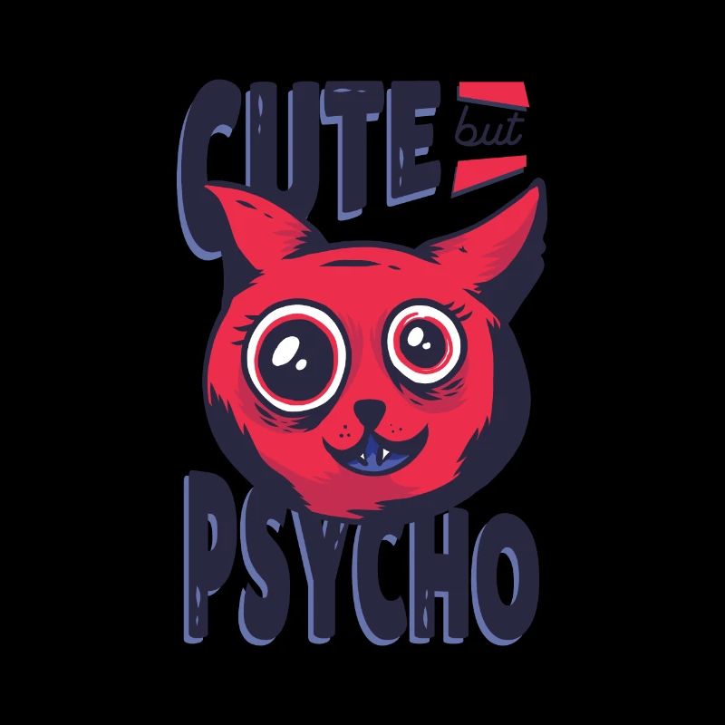 Doux mais un chat psycho